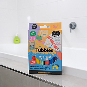 Tubbies Bath Paint Sticks | Set of 6 Tubbies Bath Paint Sticks | Set of 6